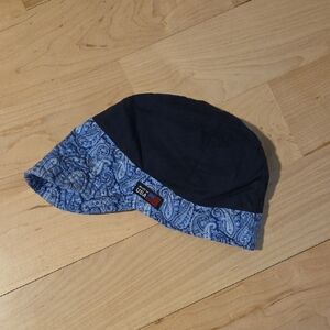 Blue and Black Kids Hat